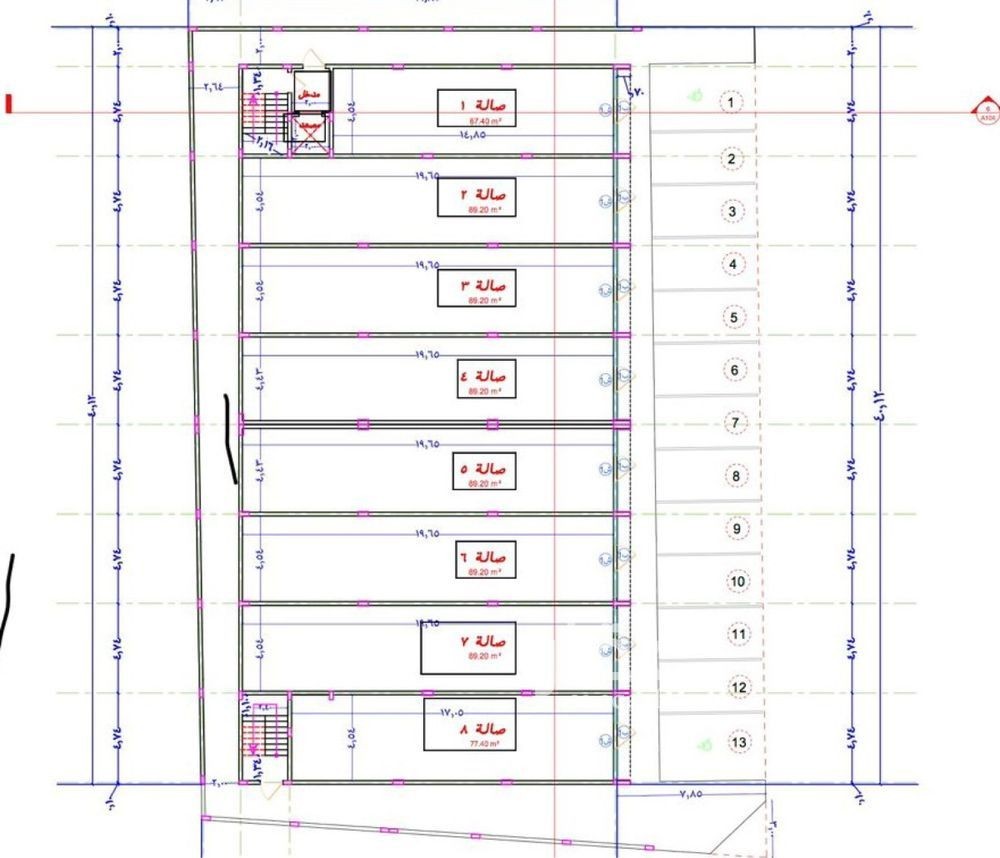 1 bedroom office in Al Rwaf Subdivision, Qassim Region 3