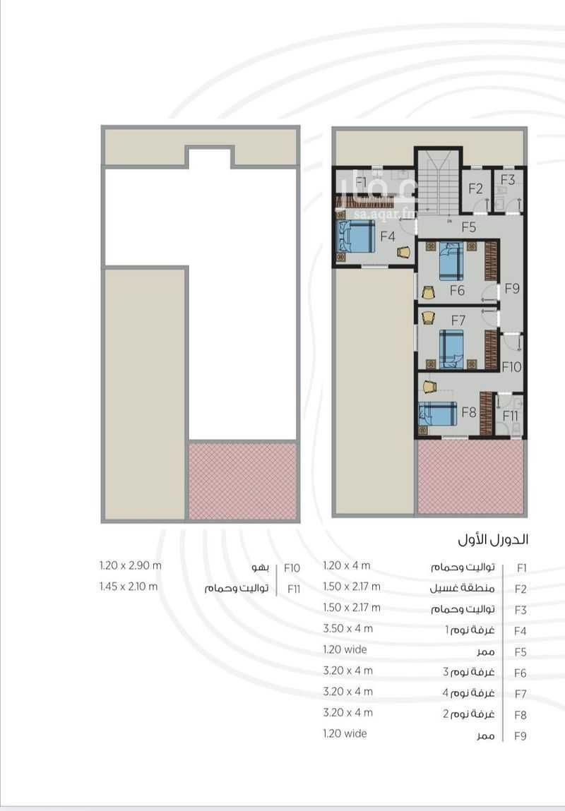 4 bedroom villa in Al Farouq, Riyadh 2