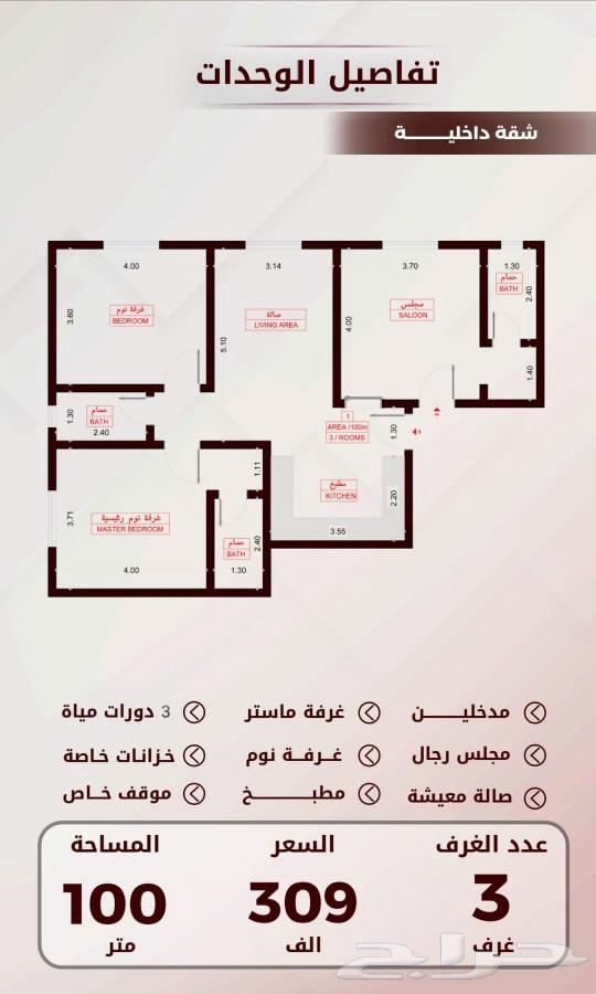 شقة 2 غرف في الواحة، جدة 5