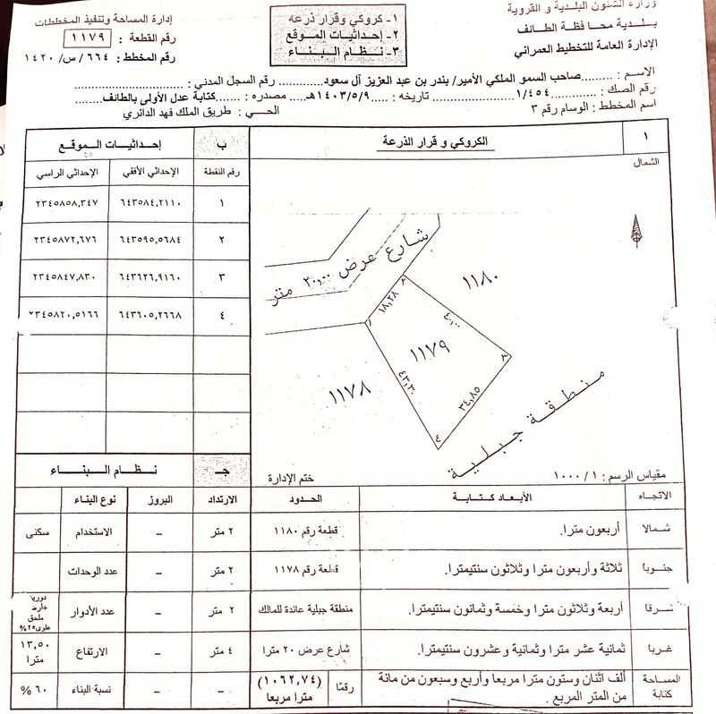 land in Al Wisam, Taif 3