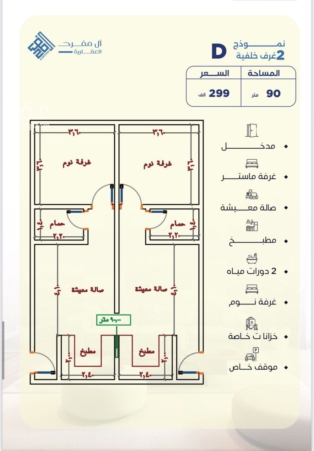 2 bedroom apartment in Al Lulu, Jeddah 5