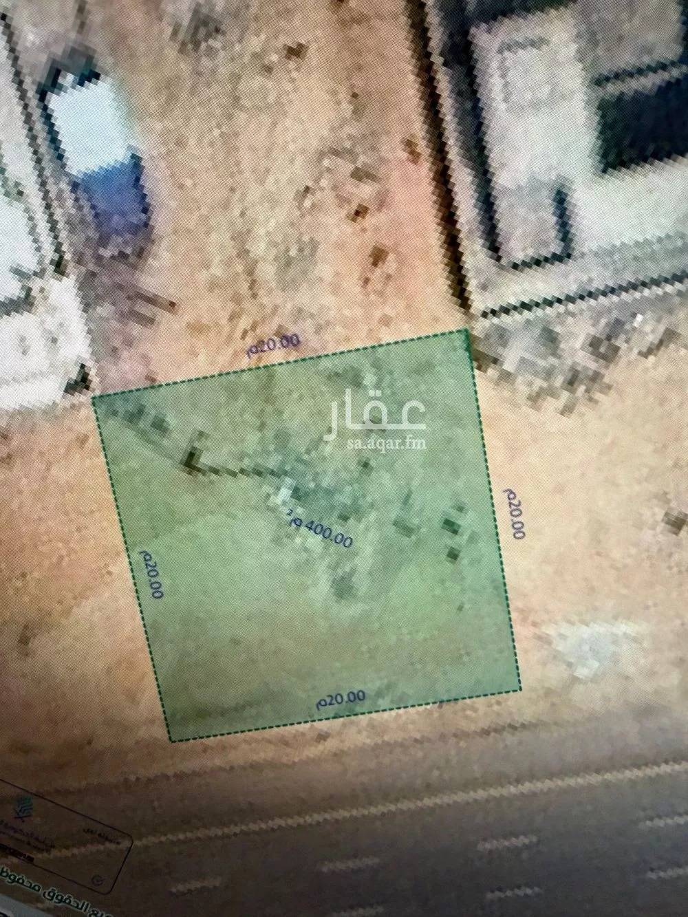 400 sqm land in Al Mahdiyyah 3