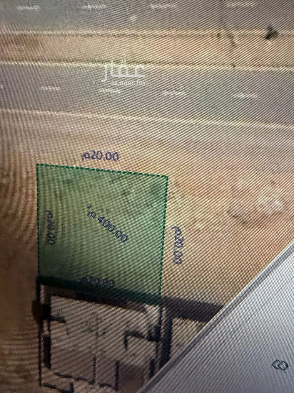 400 sqm land in Al Mahdiyyah 4