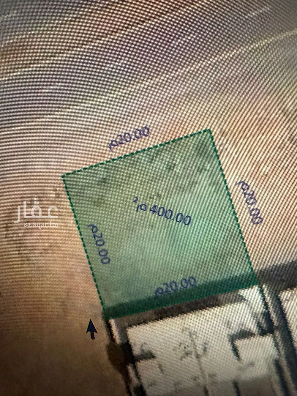 400 sqm land in Al Mahdiyyah 6