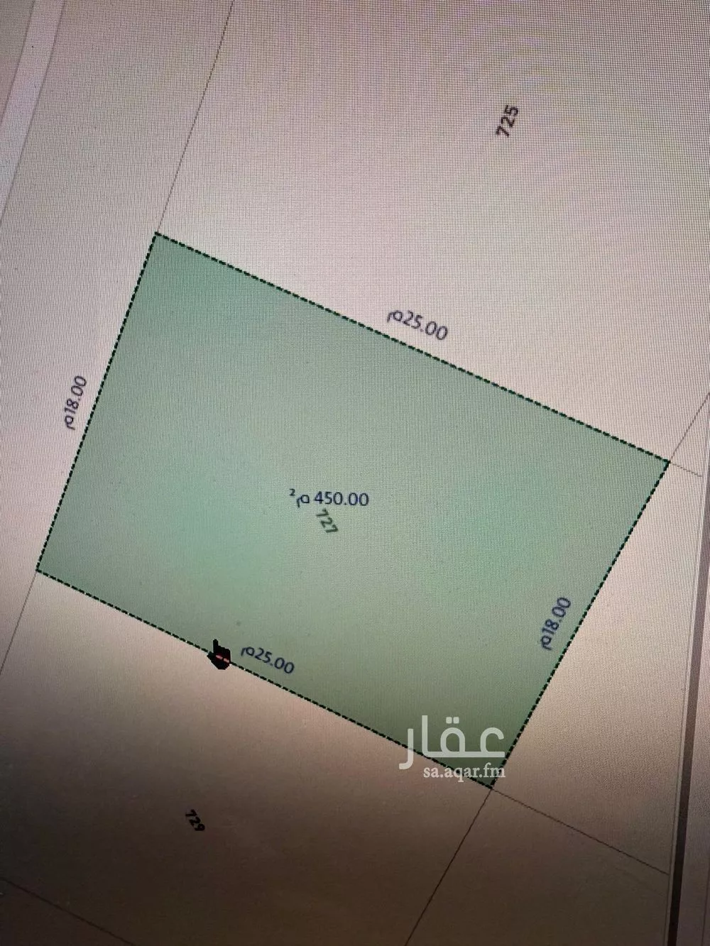 450 sqm land in Al Mahdiyyah 13