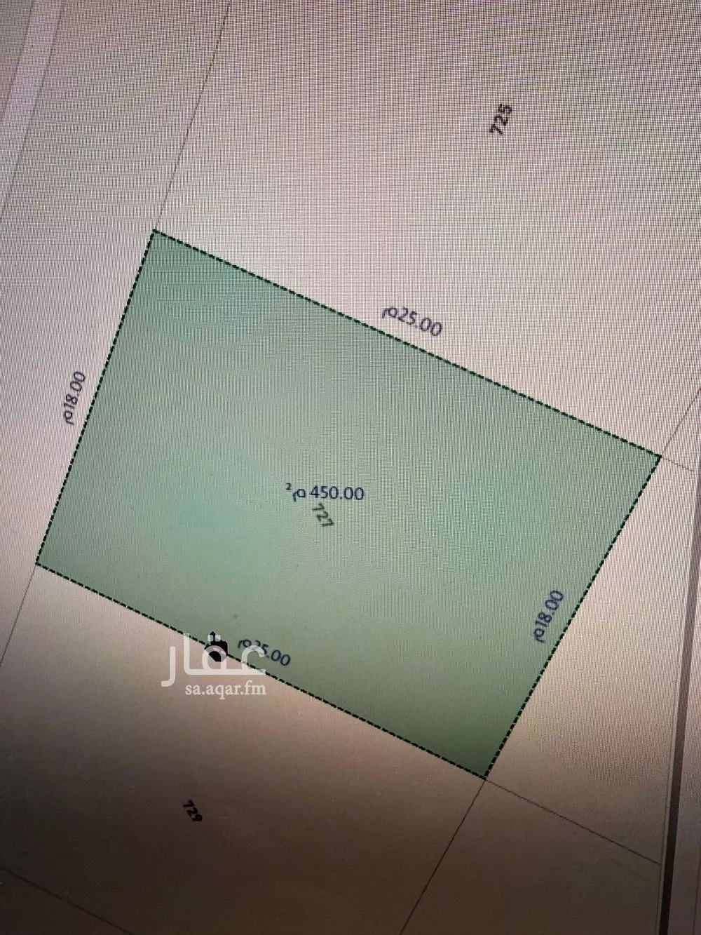 450 sqm land in Al Mahdiyyah 5