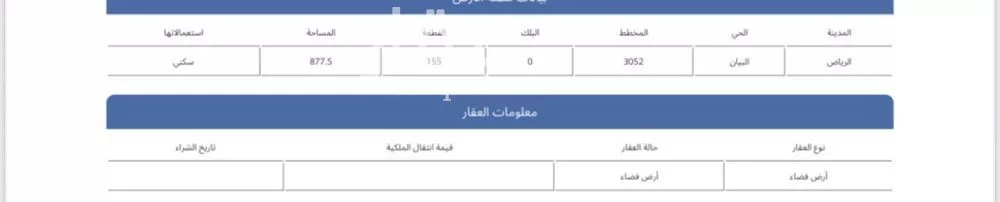 877 sqm land in Ash Sharq 3