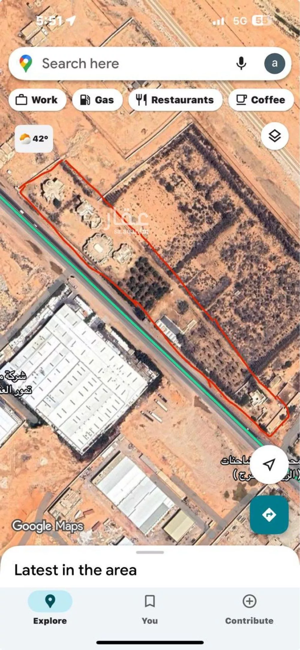 10838 sqm land in Al Amajiyah 3