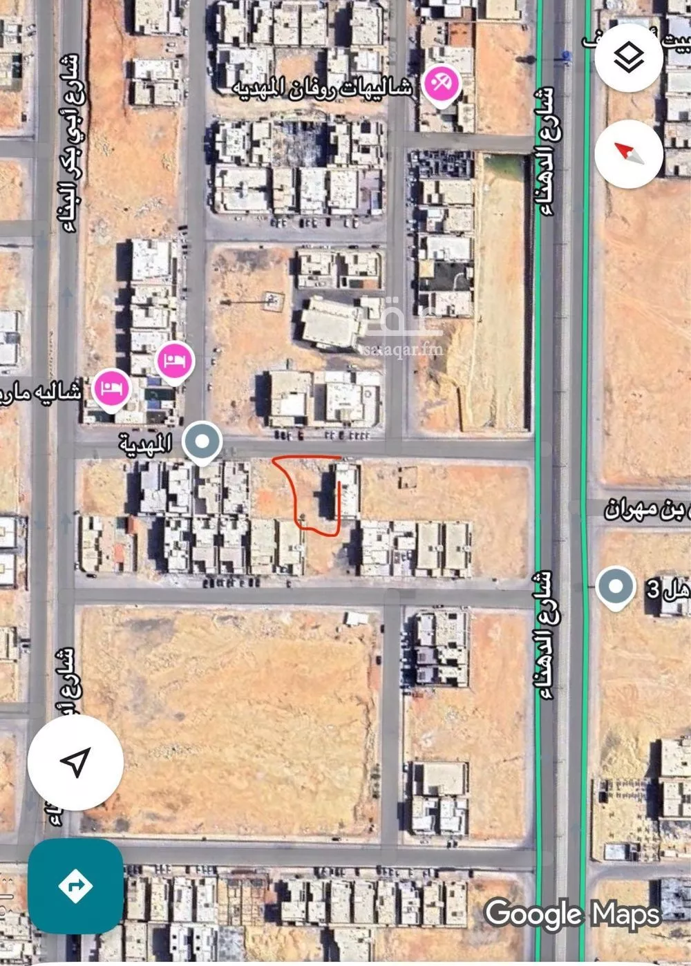 450 sqm land in Al Mahdiyyah 3