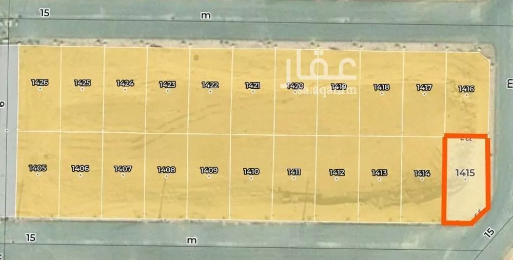 282 sqm land in Ash Sharq 4