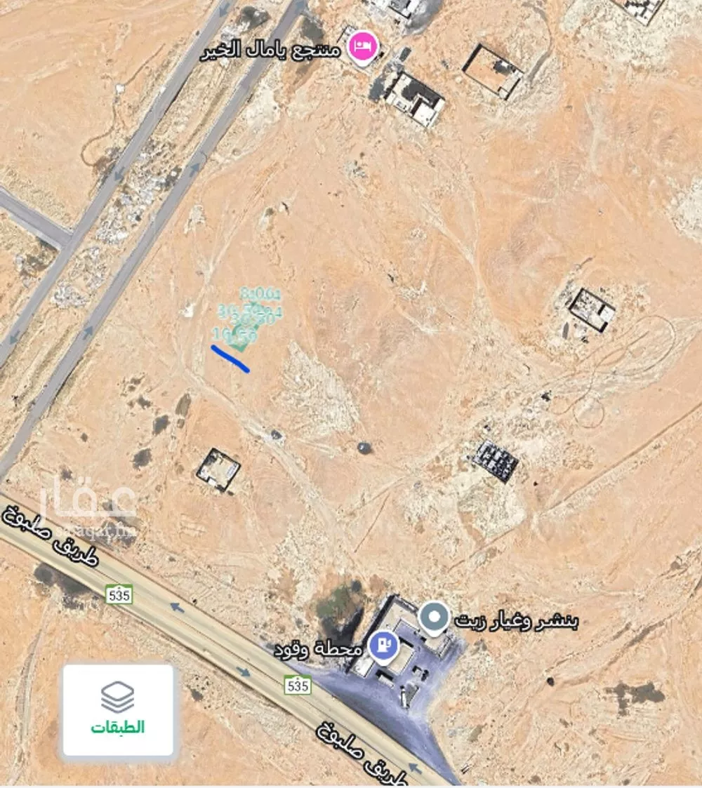 أرض 455 م² في بنبان 2
