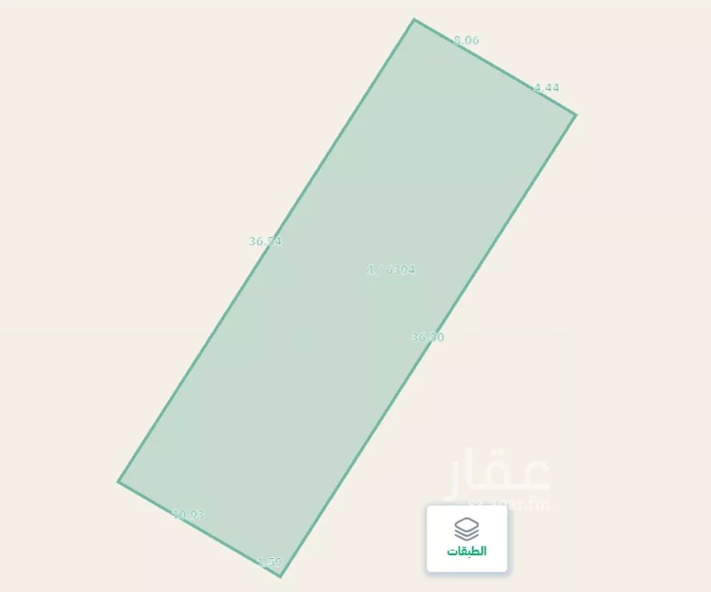 أرض 455 م² في بنبان 3