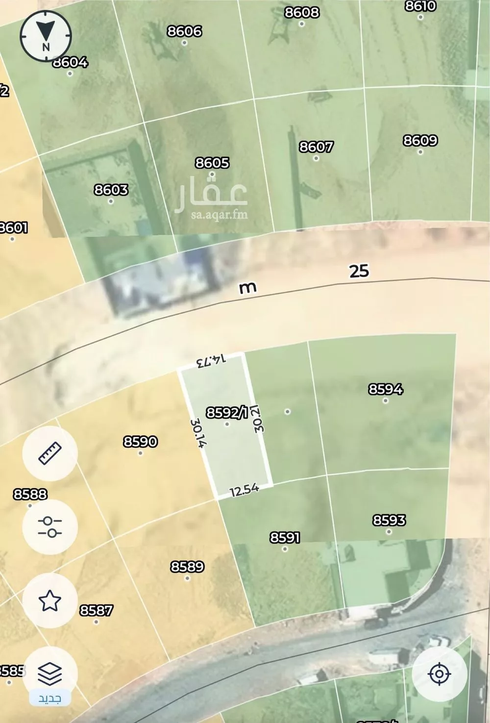 409 sqm land in Al Mahdiyyah 2