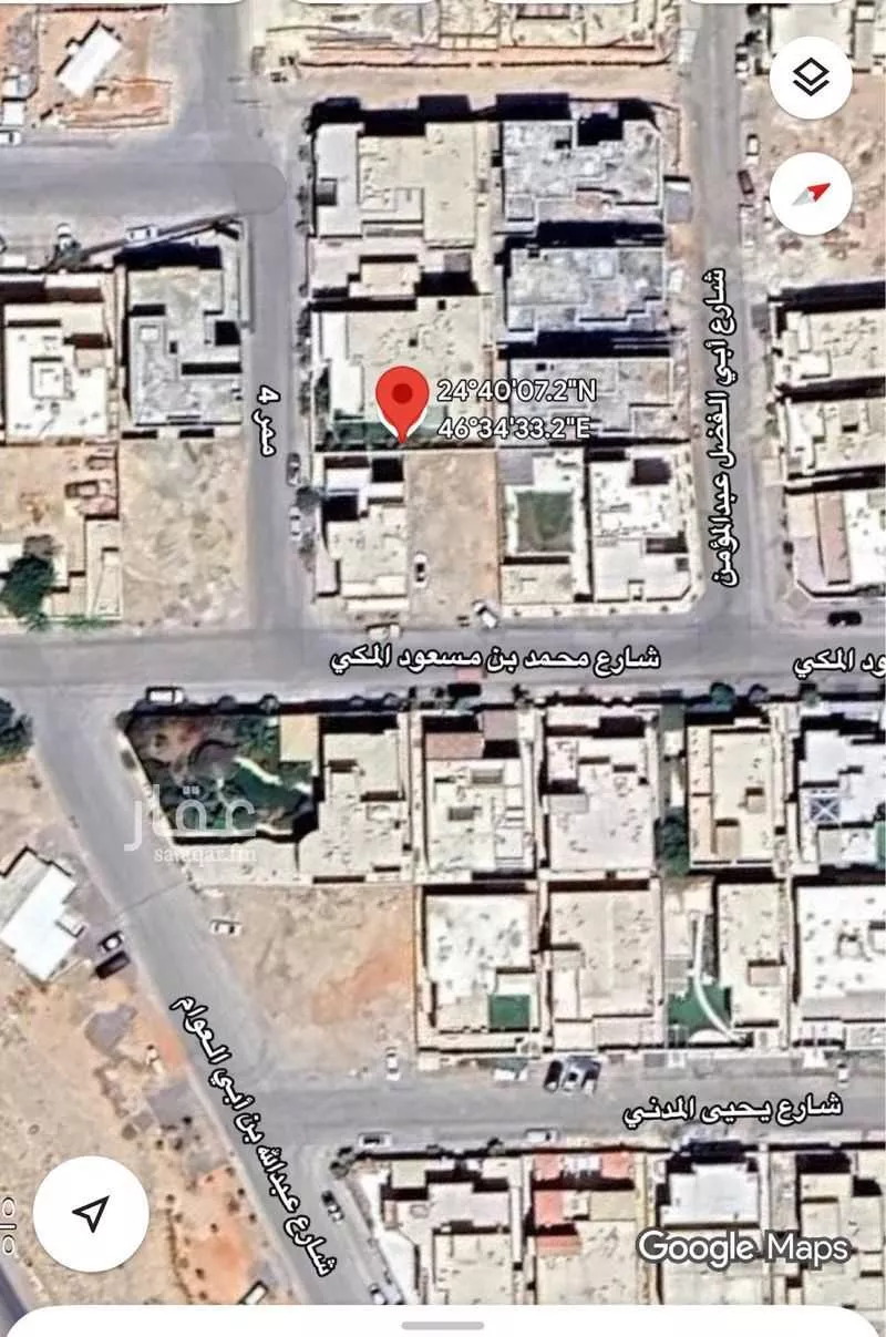 301 sqm land in Al Mahdiyyah 4