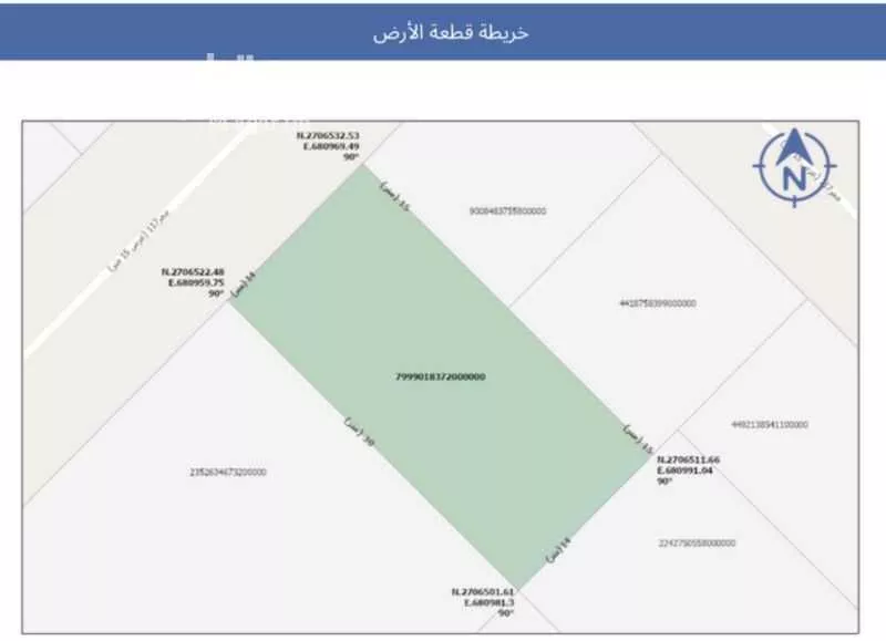 420 sqm land in Uraidh 10