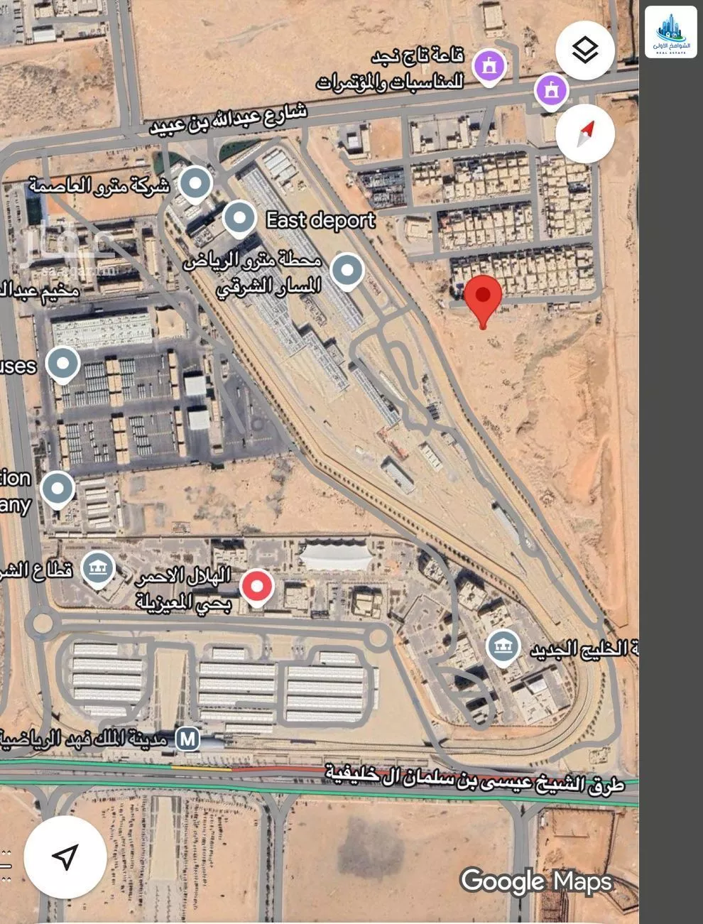 6256 sqm land in Al Maizilah 2