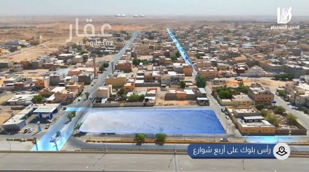 أرض 3813 م² في الغنامية 6