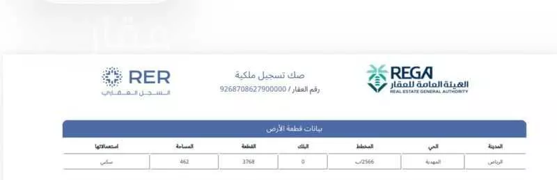 أرض 462 م² في المهدية 2