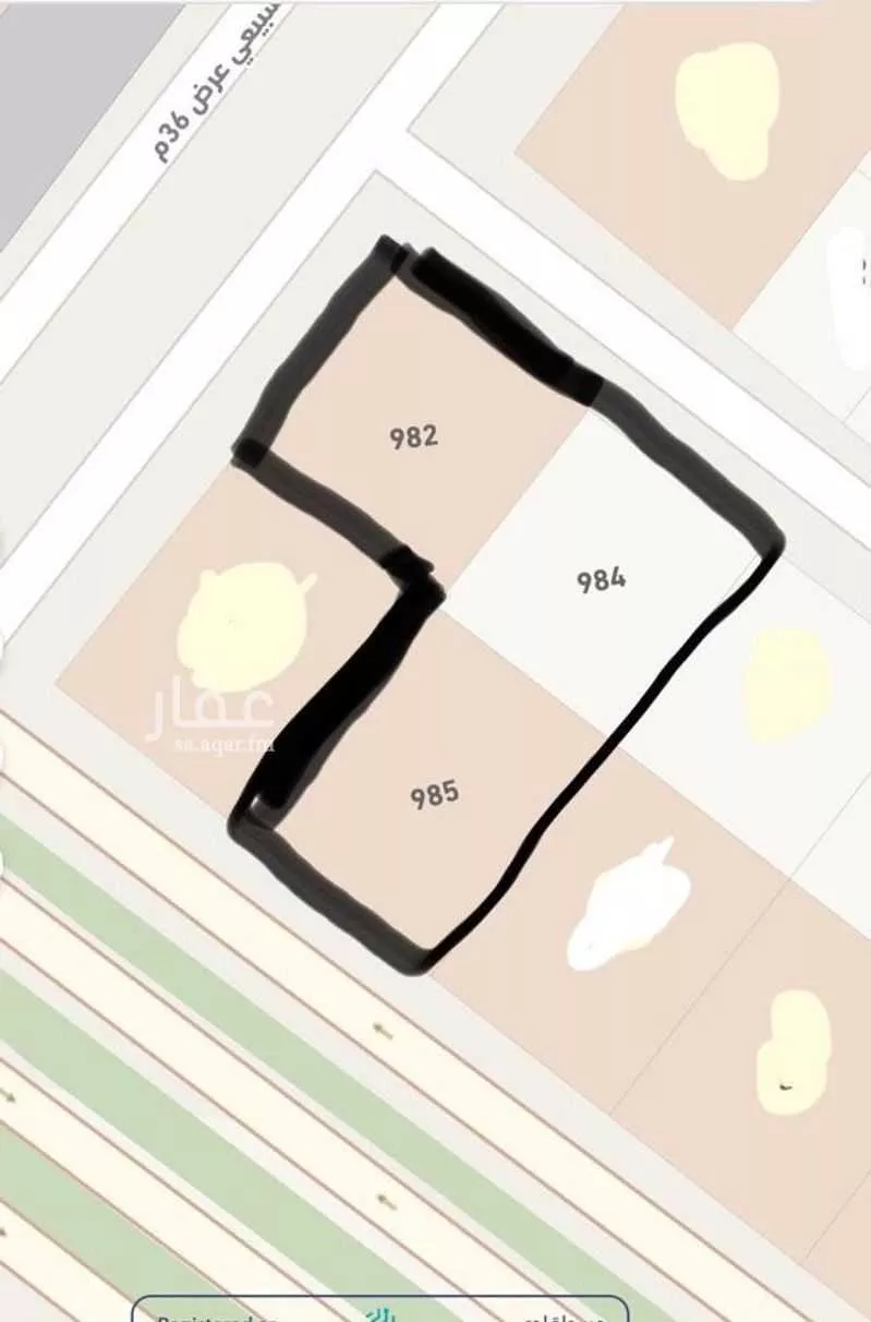900 sqm land in Badr 2