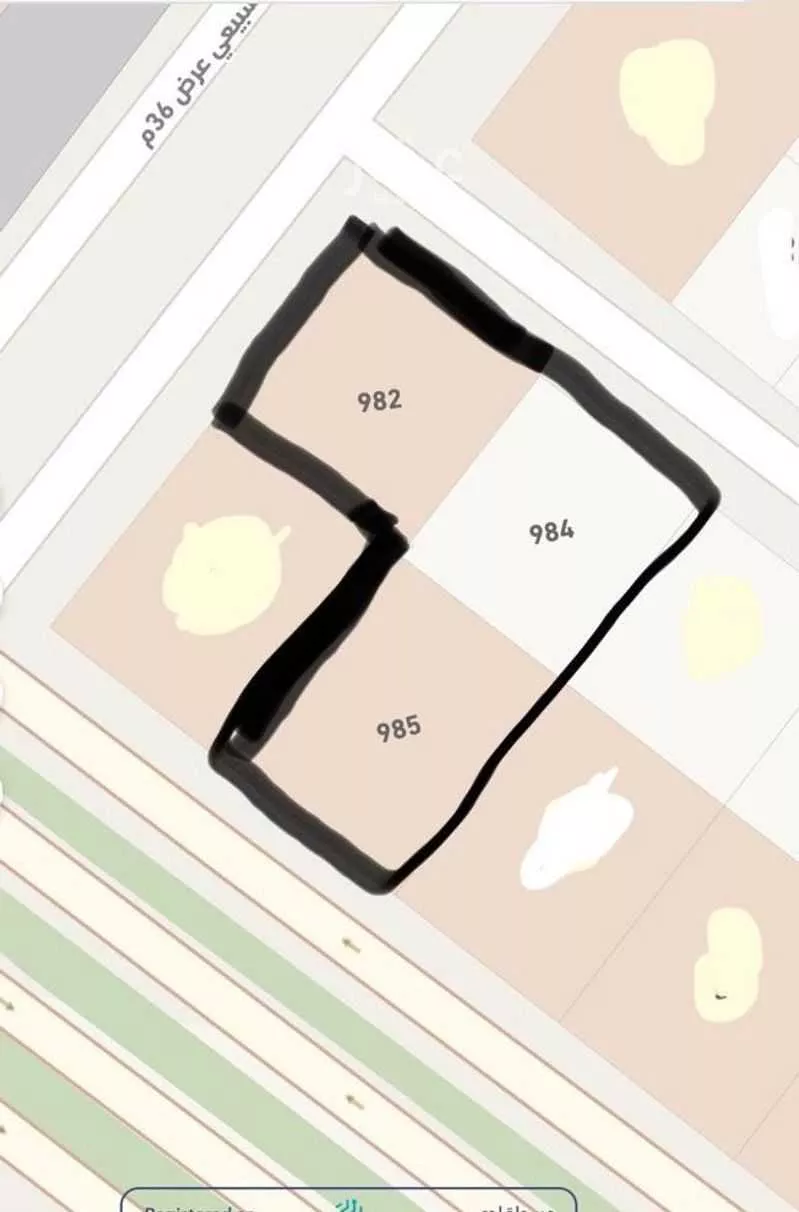 812 sqm land in Badr 2