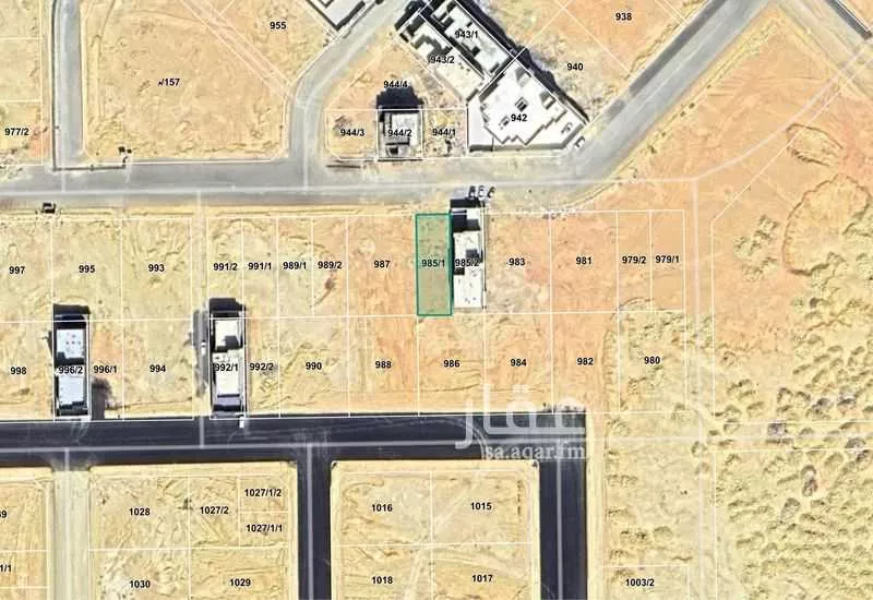 432 sqm land in Dahiat Namar 2