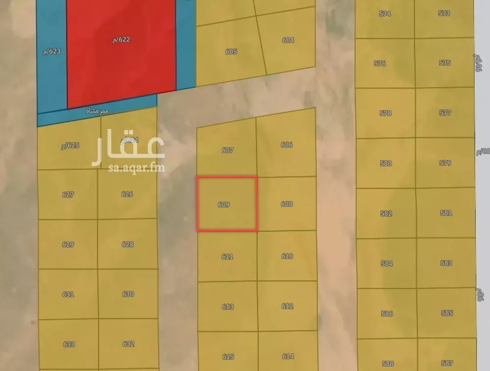 810 sqm land in Ash Sharq 2