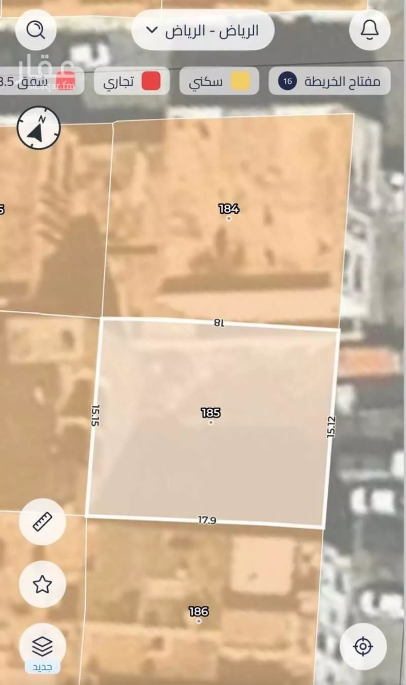 270 sqm land in Manfuhah 3