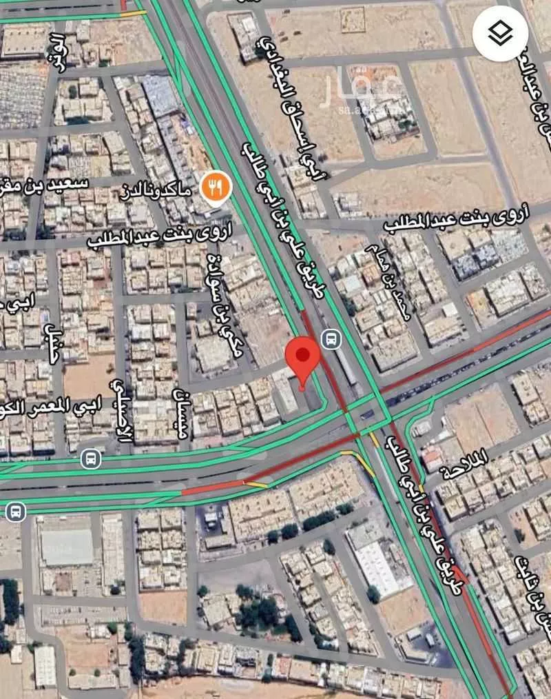 2628 sqm land in Al Malaz 3
