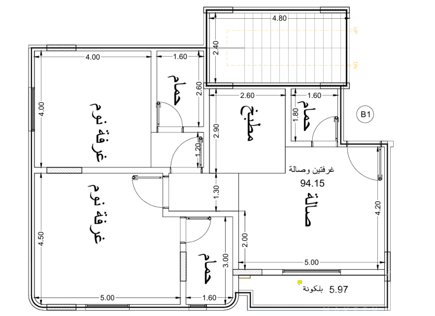 مكين 90 - وحدة B1 - 90