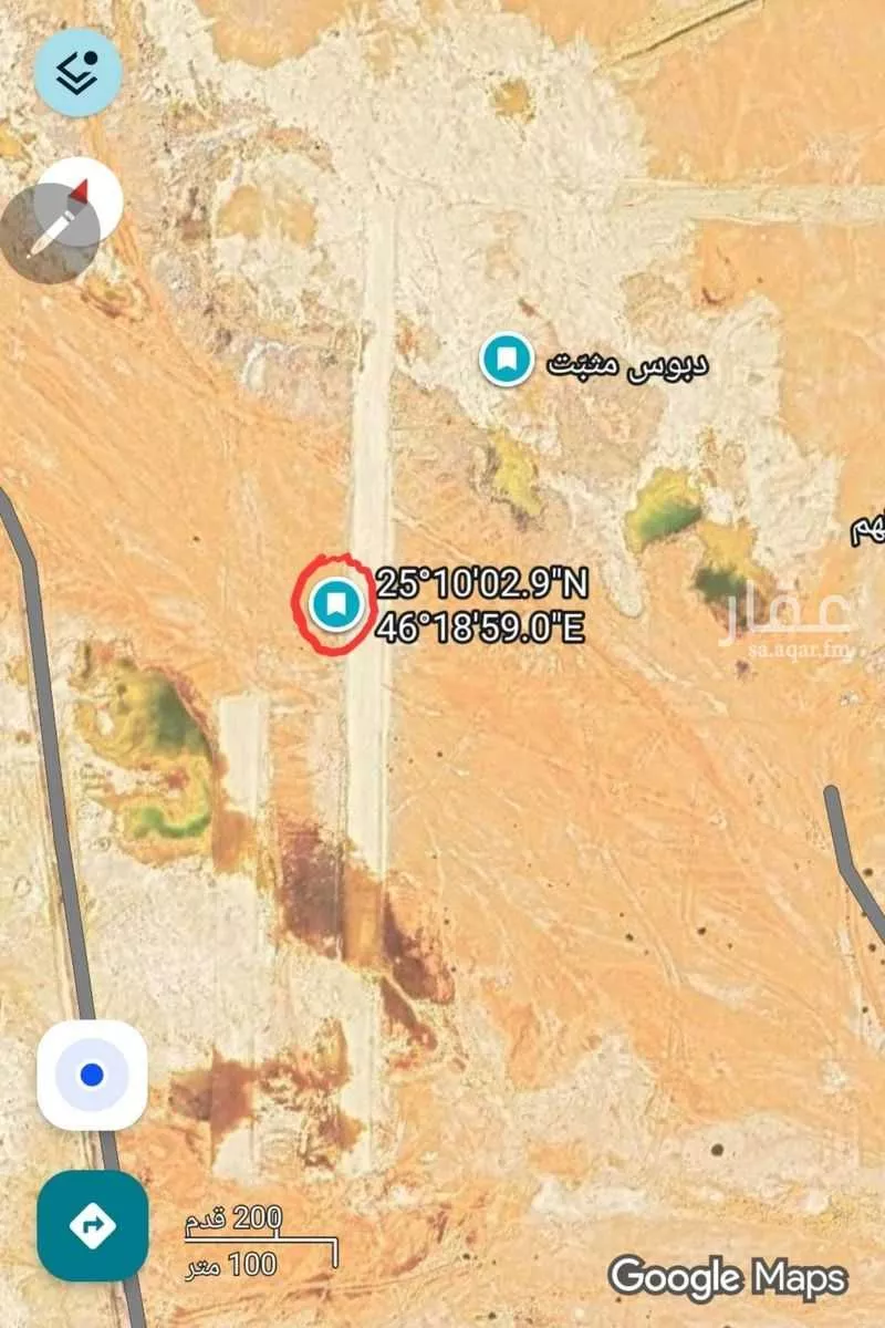 أرض 450 م² في بنبان 2