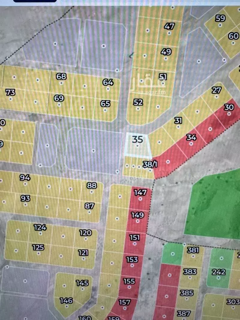 2151 sqm land in Dahiat Namar 2