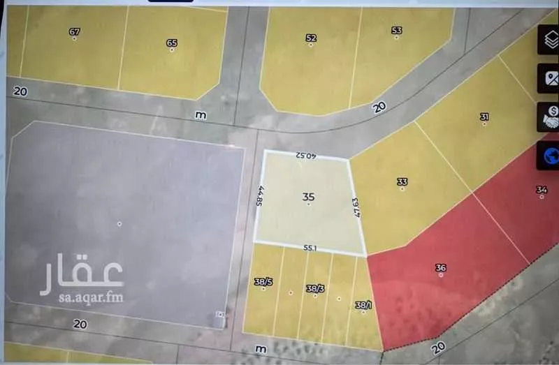 2151 sqm land in Dahiat Namar 3