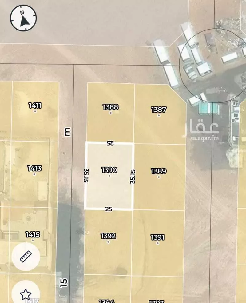 875 sqm land in Ash Sharq 2