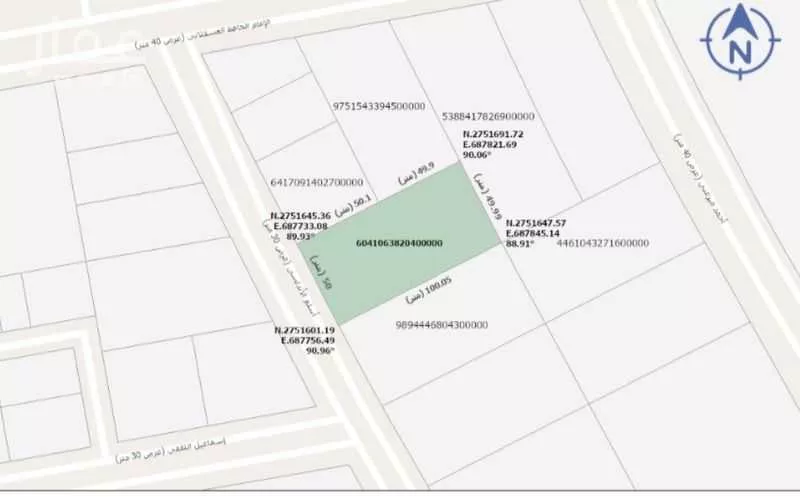 5000 sqm land in Ash Sharq 3