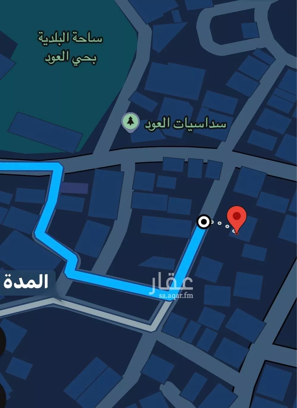 أرض 103 م² في العود 5
