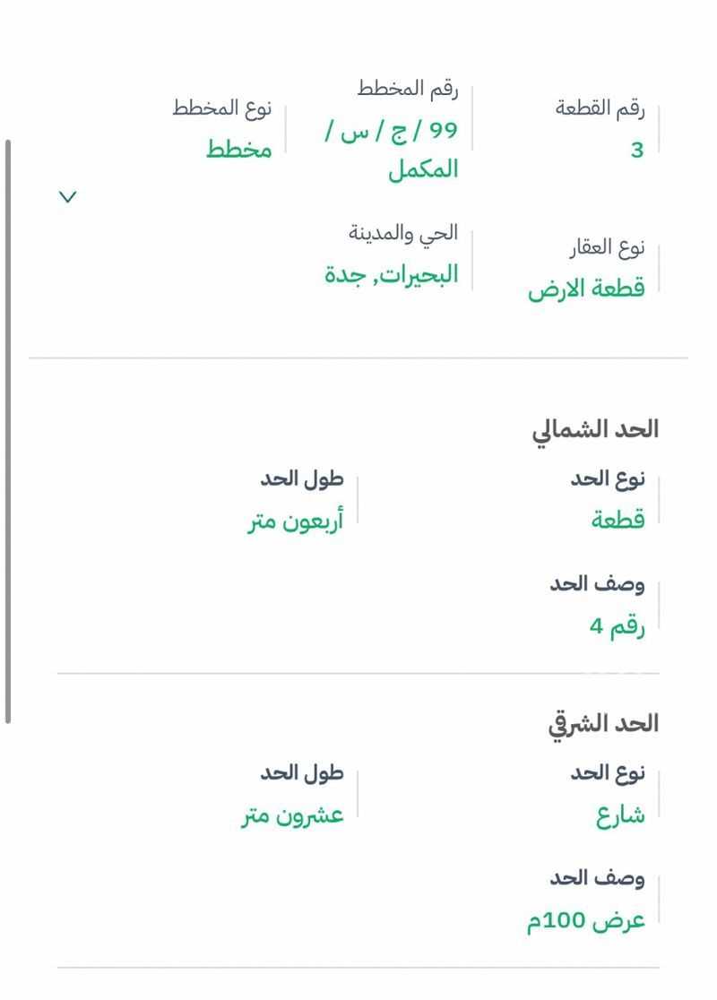 land in Al Buhayrat, Jeddah 2