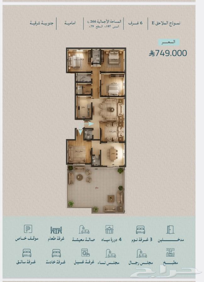 2 bedroom apartment in Al Wahah, Jeddah 18