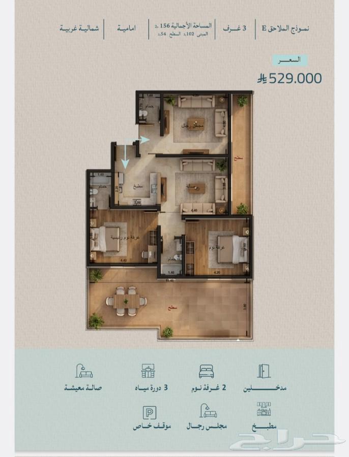2 bedroom apartment in Al Wahah, Jeddah 10