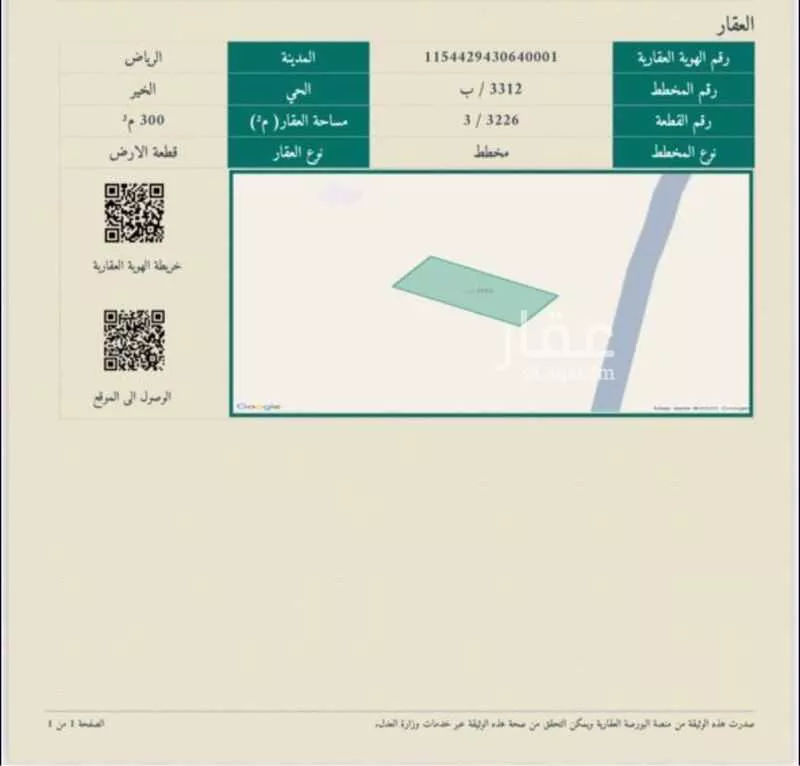 أرض 575 م² في بنبان 5