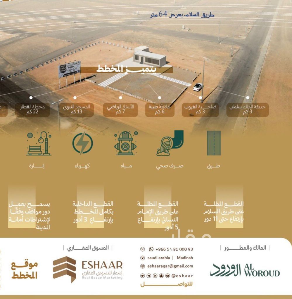 land in Qalat Makhit, Madinah 3