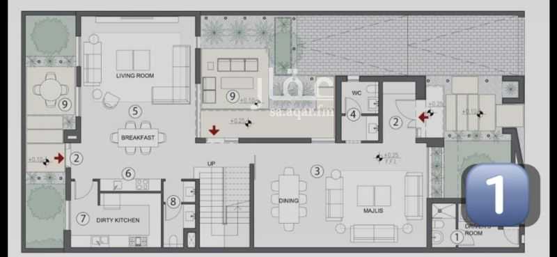 4 bedroom villa in As Saif, Eastern Province 4