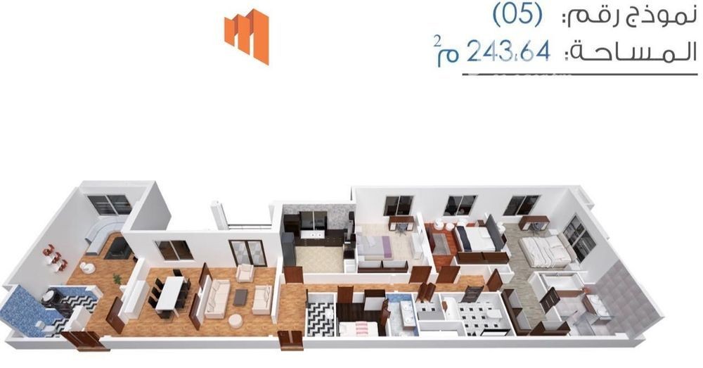 3 bedroom apartment in Doha Al Janubiyah, Eastern Province 16
