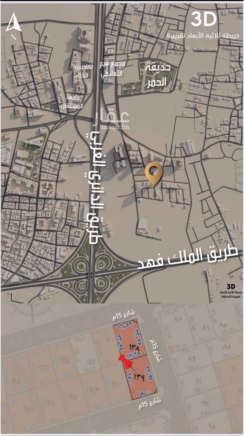 عقار 1 غرف في الحمر، منطقة القصيم 2