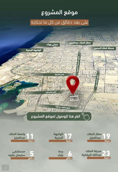 شقة 3 غرف في الشرفية 5