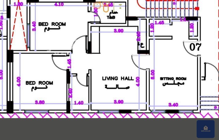 2 bedroom apartment in Al Manar, Riyadh 11