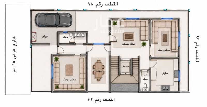7 bedroom villa in Atod, Khamis Mushait 5