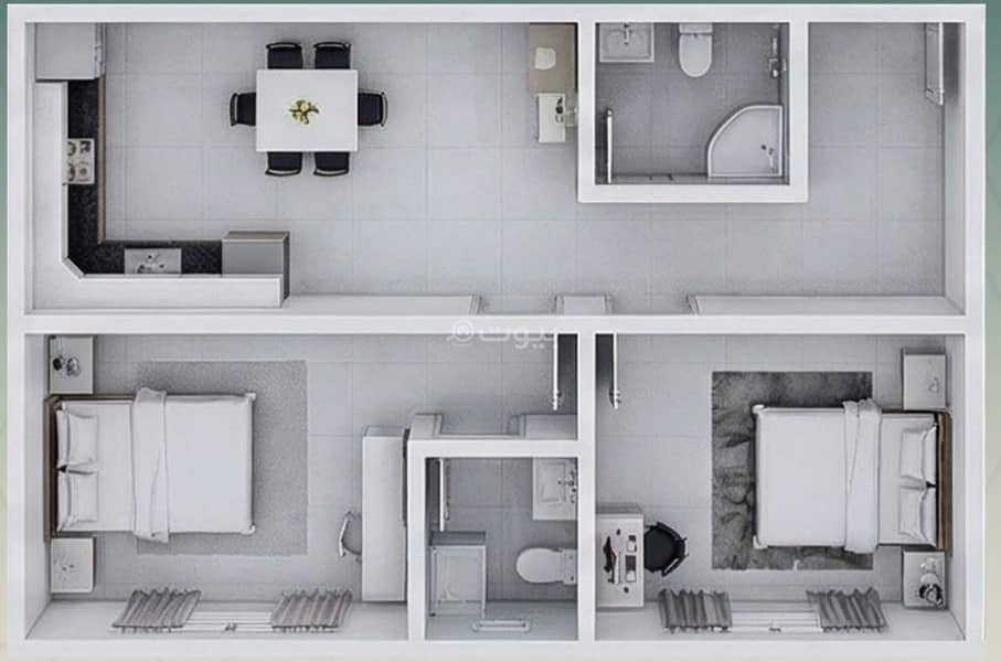 2 bedroom apartment in Al Salamah, Jeddah 9