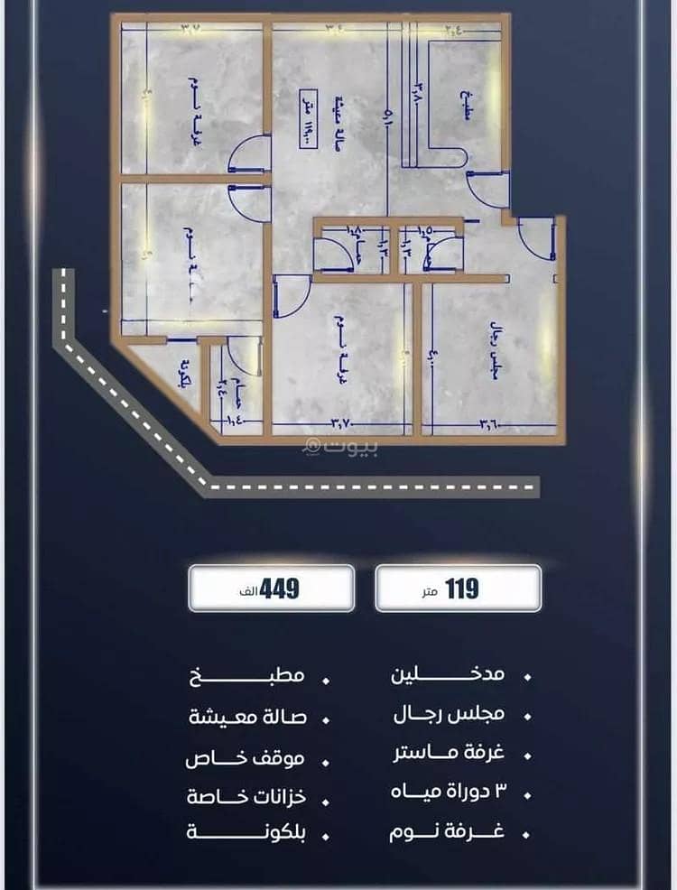 شقة 2 غرف في السواري، جدة 2