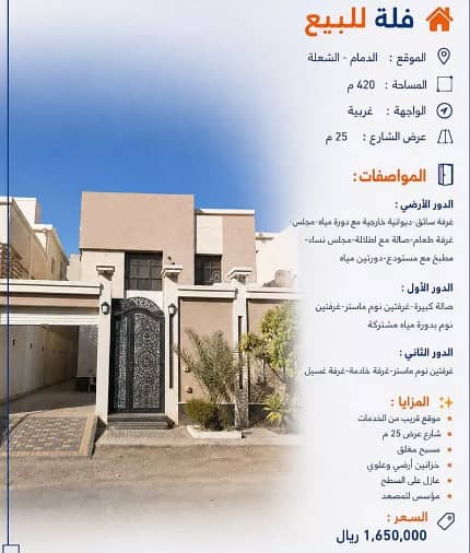 6 bedroom villa in Taibah, Eastern Province
