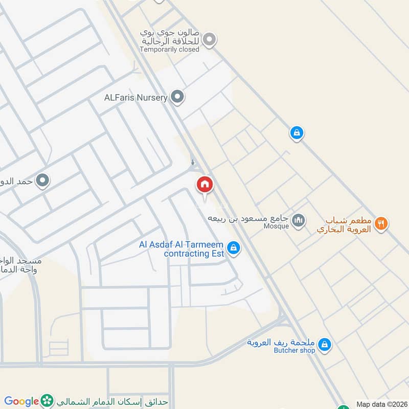 فيلا  في الاسكان الشمالي، الدمام 2